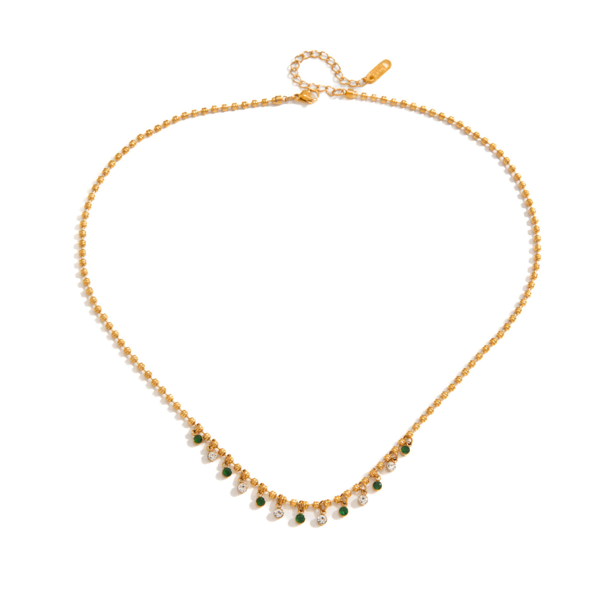 Atenea – Collar Destello Esmeralda