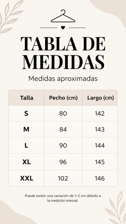 Valentina – Vestido Elegante de Manga Campana