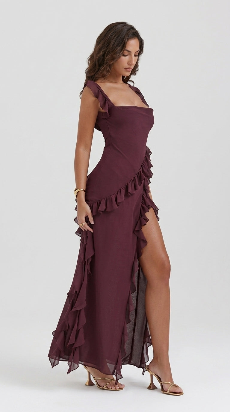 Estrella | Vestido con volantes y elegancia