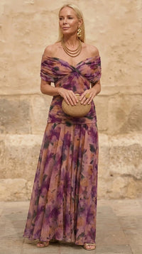 Estampado borgoña
