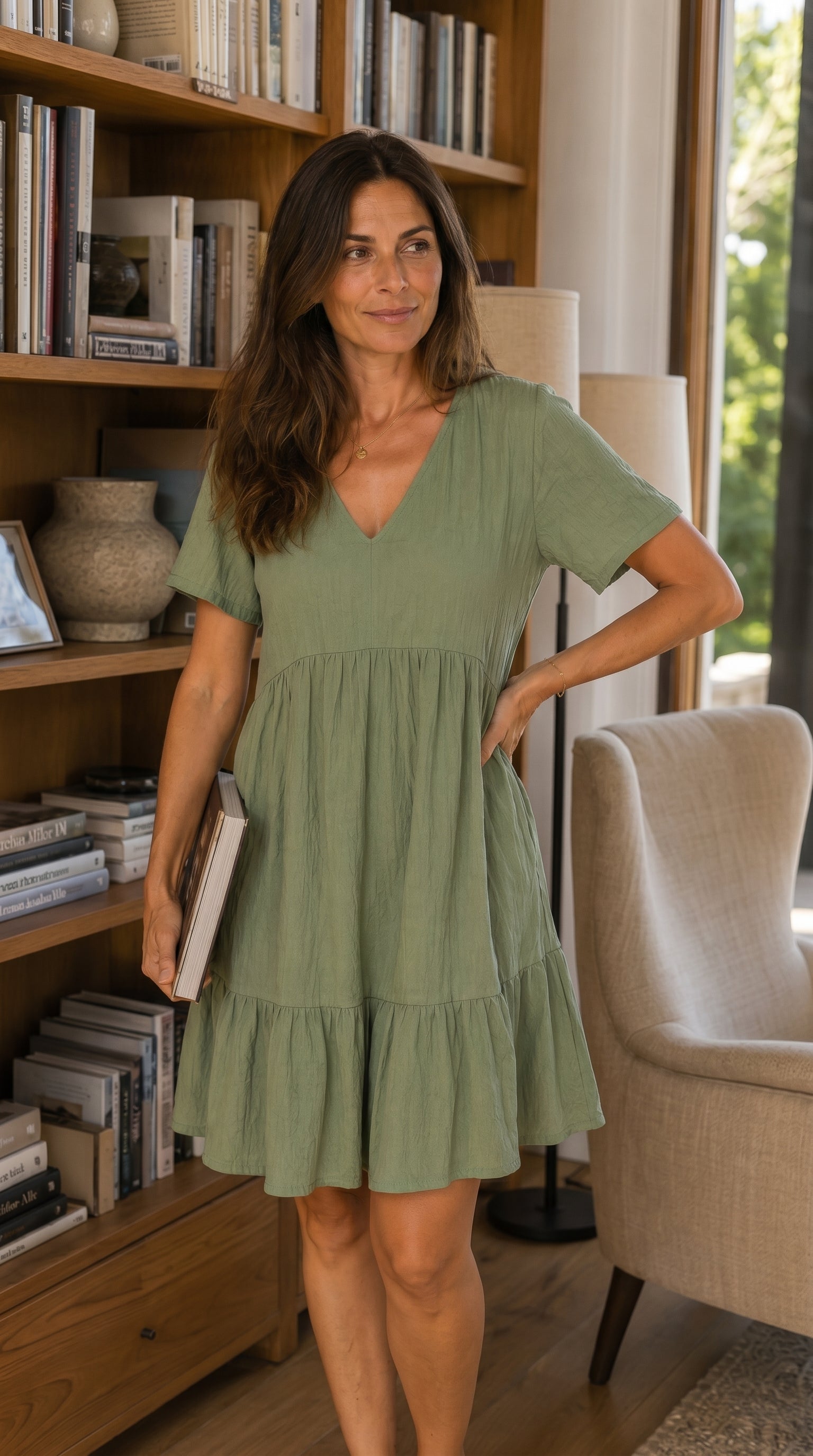 Vestido Boho Floral Mujer Verano 2026