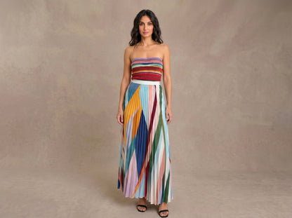 Vestido Largo Arcoiris Elegance