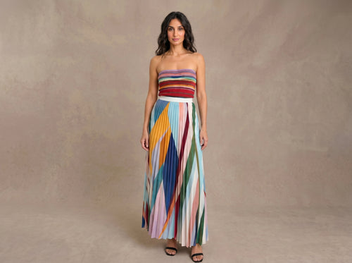 Vestido Largo Arcoiris Elegance