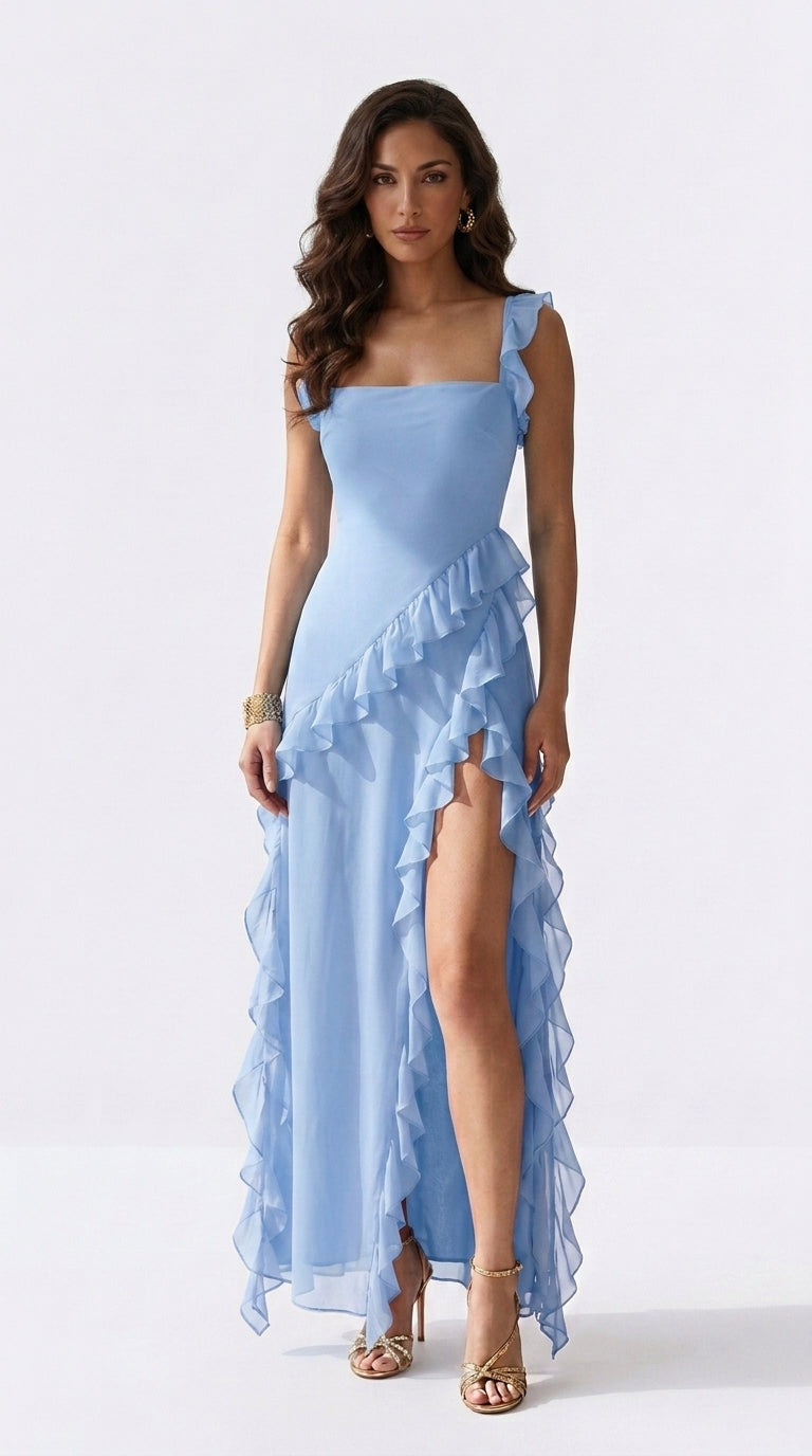 Estrella | Vestido con volantes y elegancia