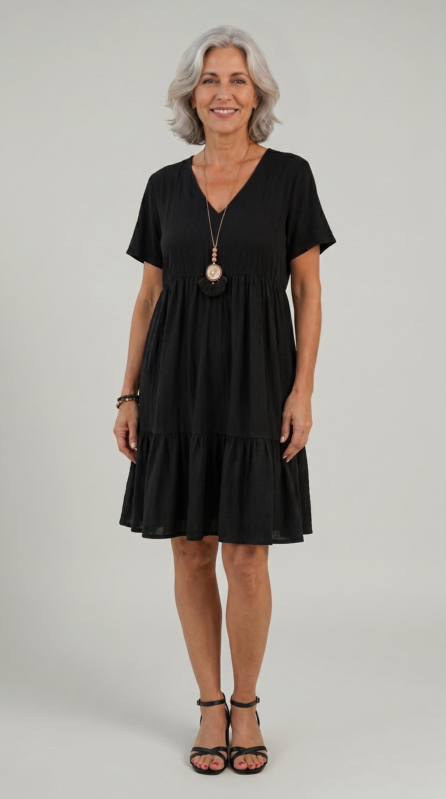Vestido Boho Floral Mujer Verano 2026
