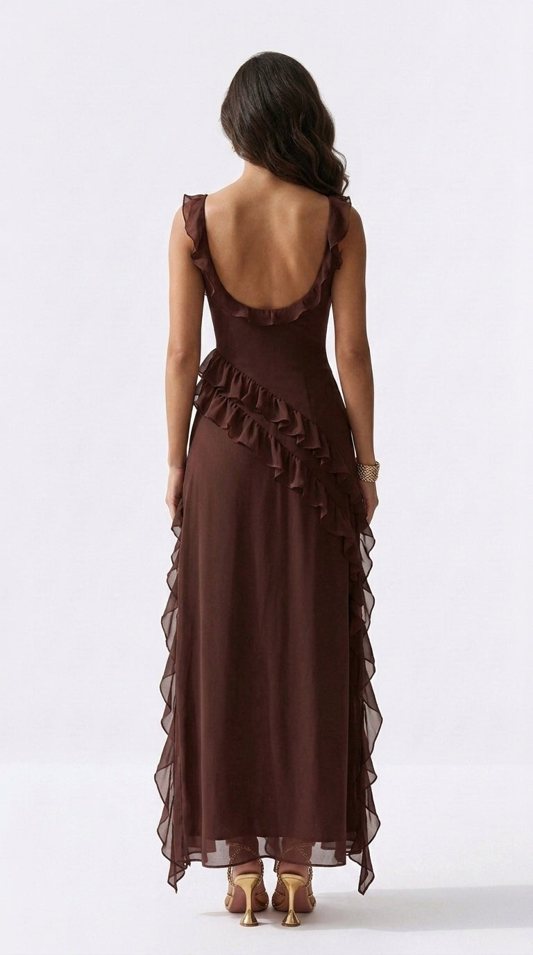 Estrella | Vestido con volantes y elegancia