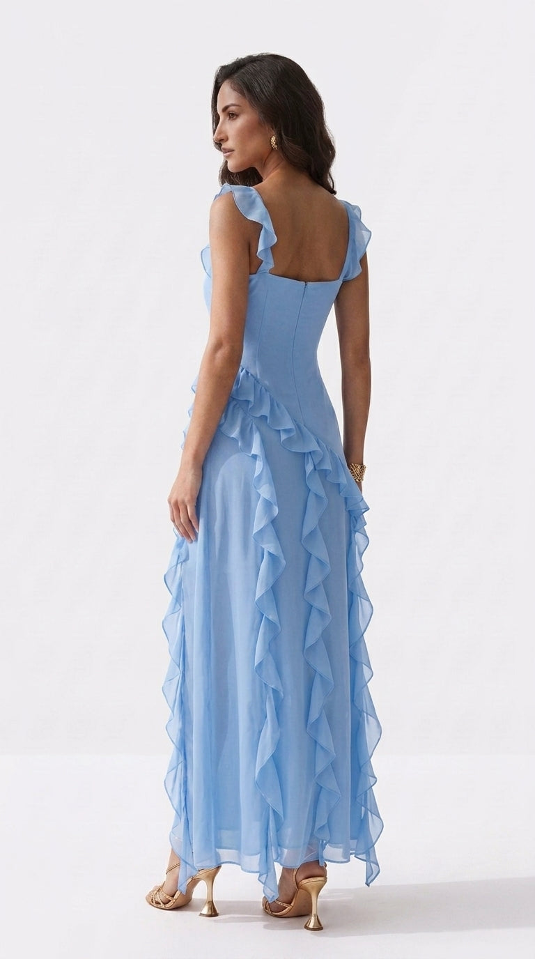 Estrella | Vestido con volantes y elegancia